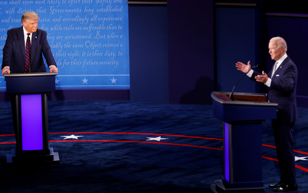 Biden acusa a Trump de fracasar a la hora de condenar el supremacismo blanco en EU