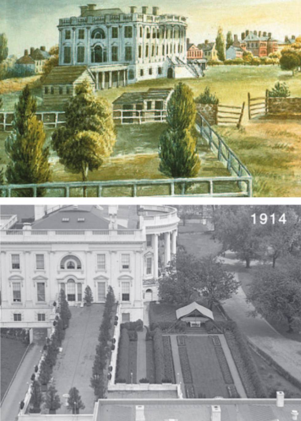 melania trump jardin casa blanca