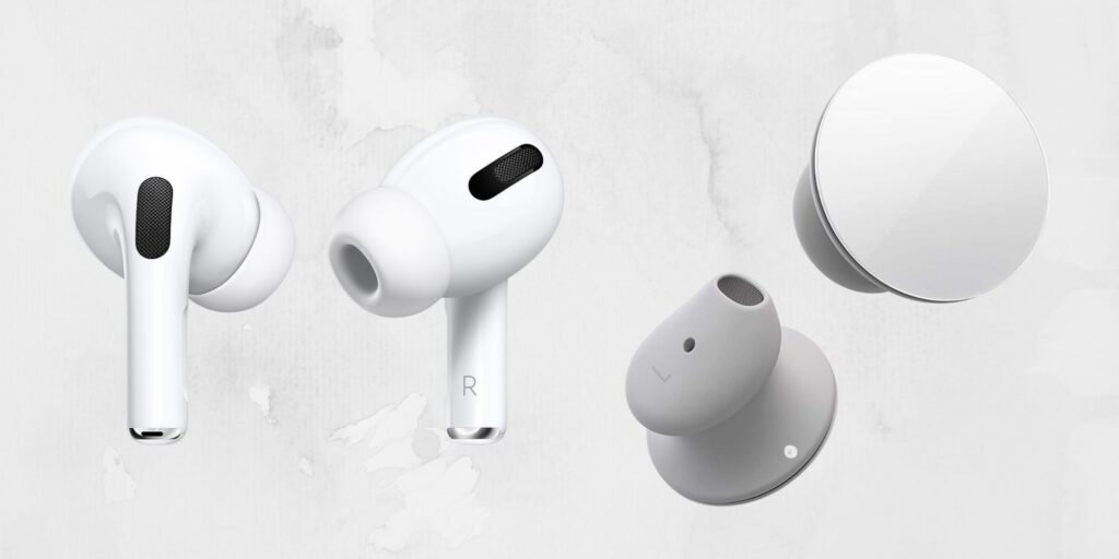 AirPods Pro vs. Surface Earbuds: ¿Deberías escuchar con Apple o Microsoft?