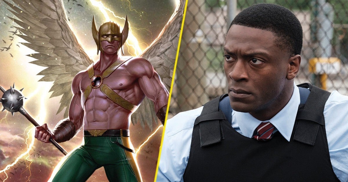 DC Black Adam Película Hawkman Aldis Hodge DC Black Adam Película Hawkman Aldis Hodge