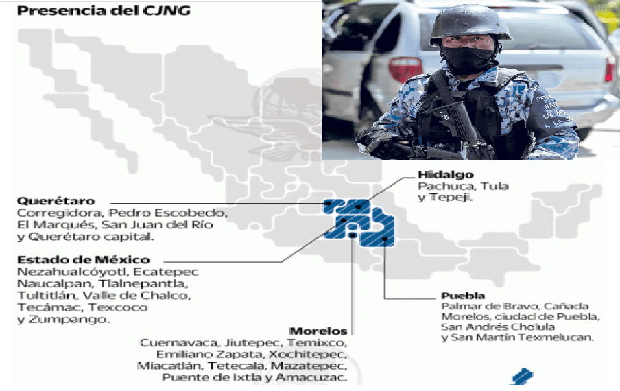 CJNG busca “conquistar” Querétaro con células entrenadas y alianzas locales, revelan