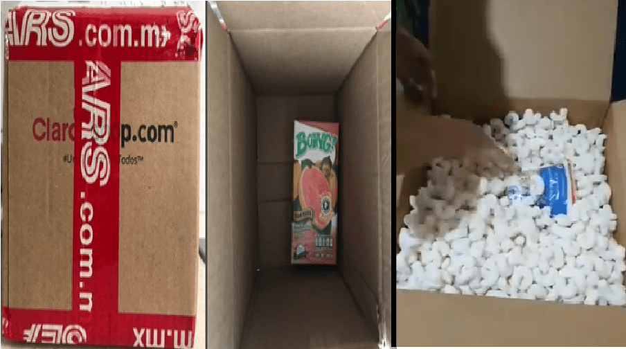 Compran IPhone y le llega jugo boing, compra computadoras en Mercado Libre y llegan paquetes de sal