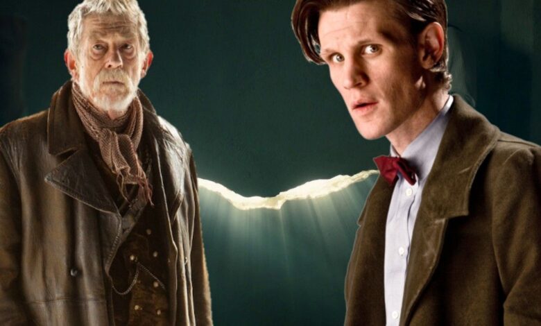 Doctor Who: Lo que once REALMENTE vio detrás de él "Complejo de Dios" Puerta