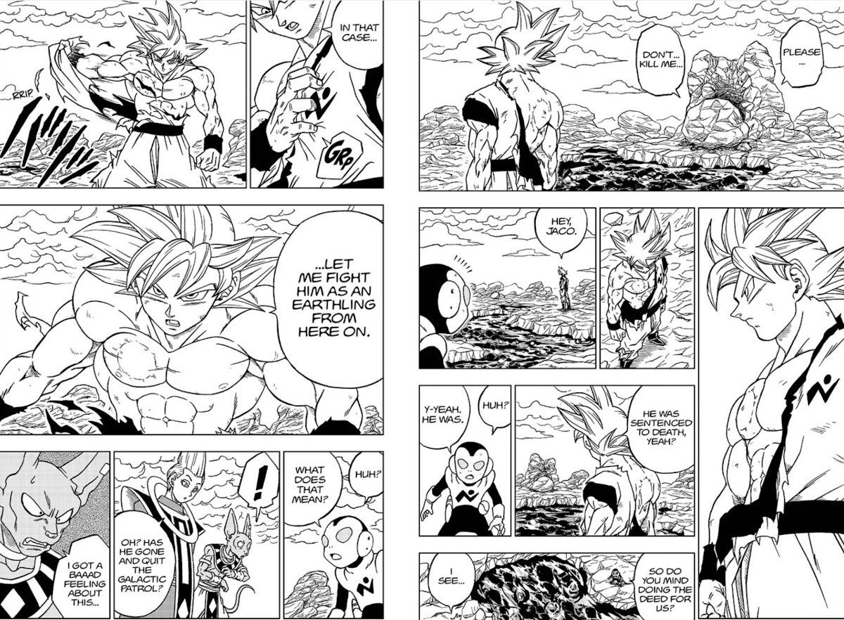 Draon Ball Super Goku Kill Moro Ultra Insitnct Manga 64 Spoilers
