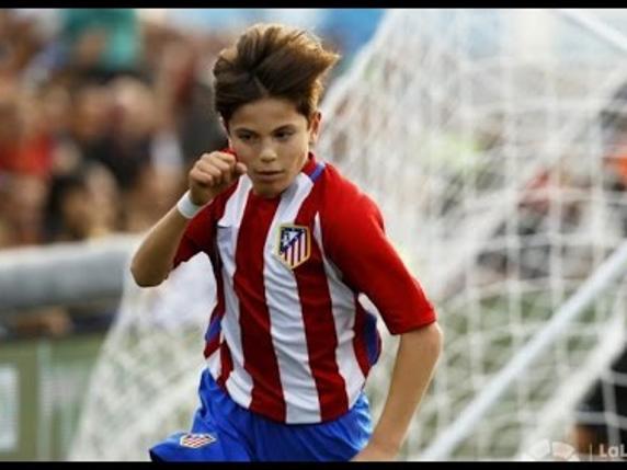 Alejandro Garnacho, jugador canterano del Atlético de Madrid que se ha llevado el Manchester United.