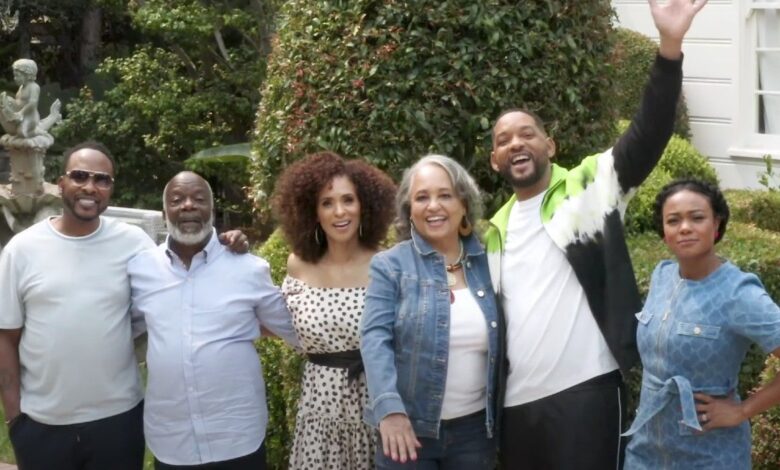 El elenco de Fresh Prince Of Bel-Air ofrece un recorrido por la mansión de la serie