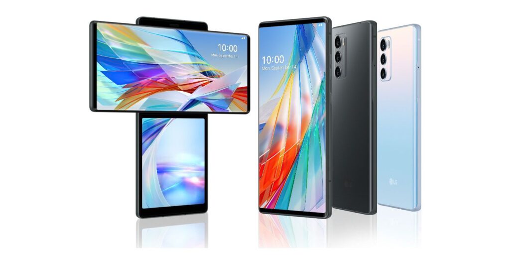 El nuevo teléfono Wing Swivel de LG es ridículo e interesante