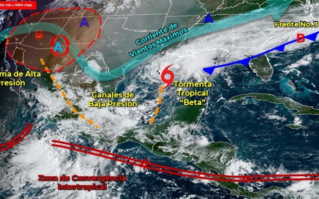 Evacúan a trabajadores en plataforma petrolera en el Golfo de México ante amenaza de tormenta