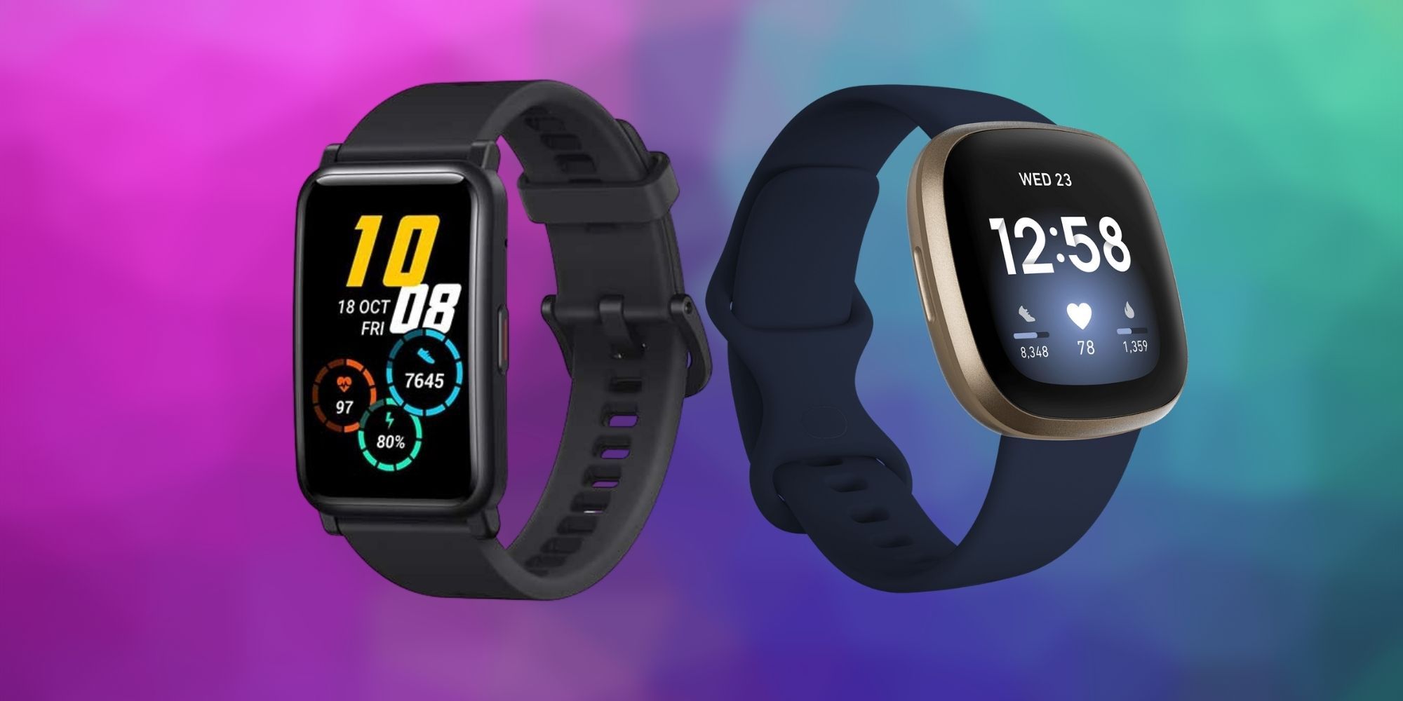 Huawei Watch Fit vs. Fitbit Versa 3: ¿Cuál es el mejor reloj deportivo?