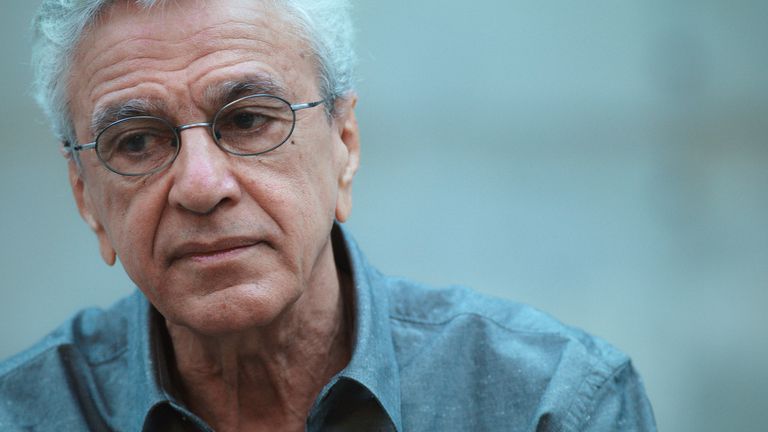 El cantante y compositor brasileño Caetano Veloso durante el documental 'Narciso de vacaciones'.