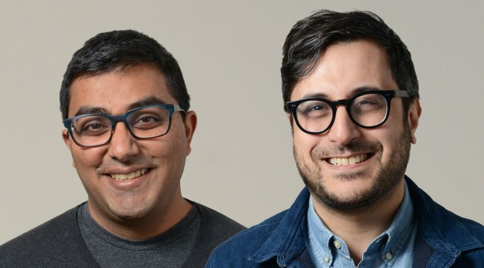 Los fundadores de Chartable Harish Agarwal y Dave Zohrob