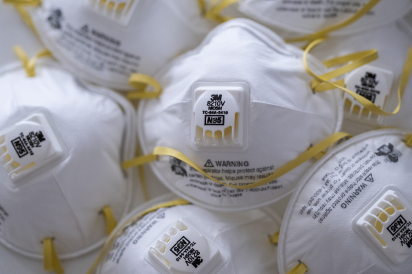 Las máscaras N95 pronto podrían ser recargables en lugar de desechables