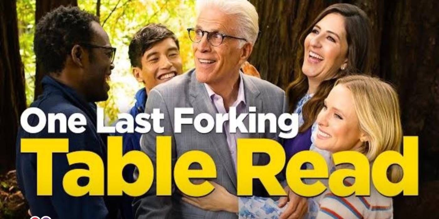 Mira la primera lectura llorosa del reparto de Good Place del final del programa