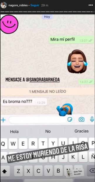 Sandra Barneda, Nagore, Perro