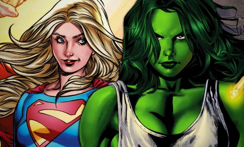 She-Hulk vs.Supergirl: ¿Quién ganaría en una pelea? | Screen Rant