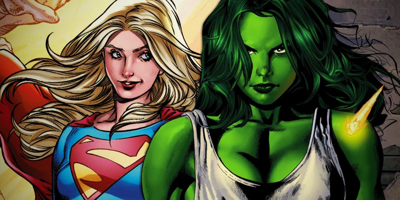 She-Hulk vs.Supergirl: ¿Quién ganaría en una pelea? | Screen Rant