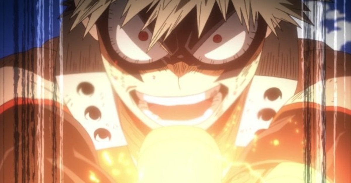 Mi héroe Academia Katsuki Bakugo