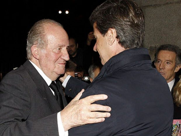 Cayetano Martínez de Irujo, rey Juan Carlos