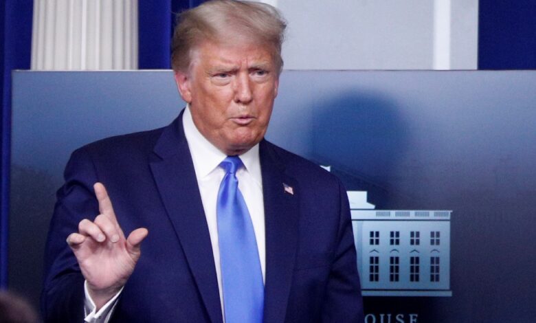 Trump evita comprometerse con transferencia de poder ‘pacífica’ después de las elecciones