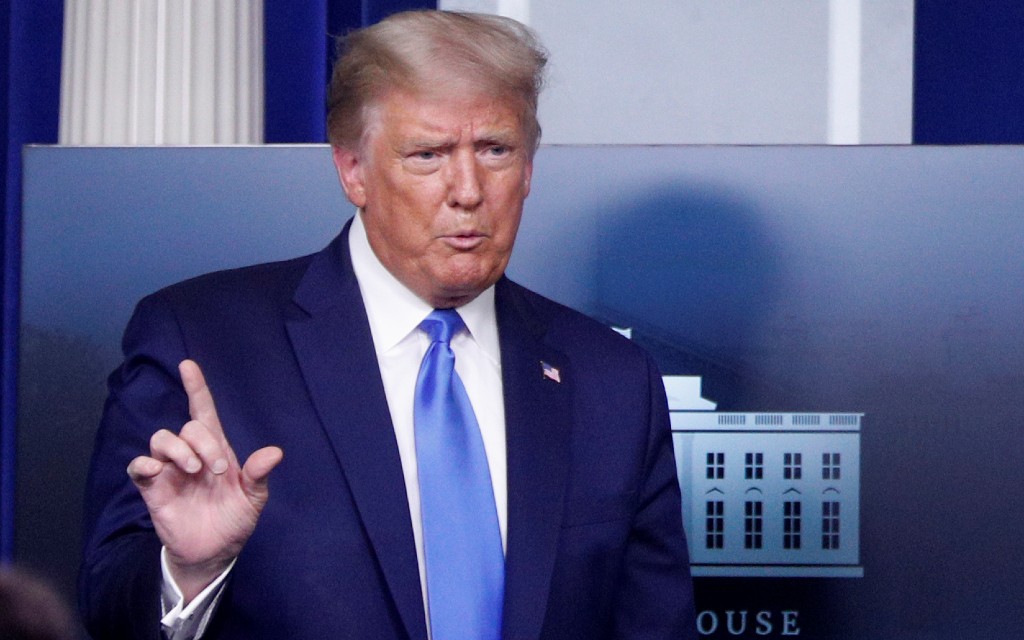 Trump evita comprometerse con transferencia de poder ‘pacífica’ después de las elecciones