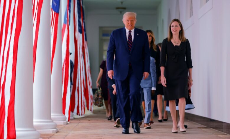 Trump nomina a la juez conservadora Barrett para integrar Corte Suprema de EU | Videos