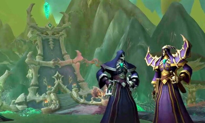 World of Warcraft: Explicación de la zona de Maldraxxus de Shadowlands