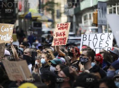 Continúan manifestaciones por muerte de Floyd en todo EUA