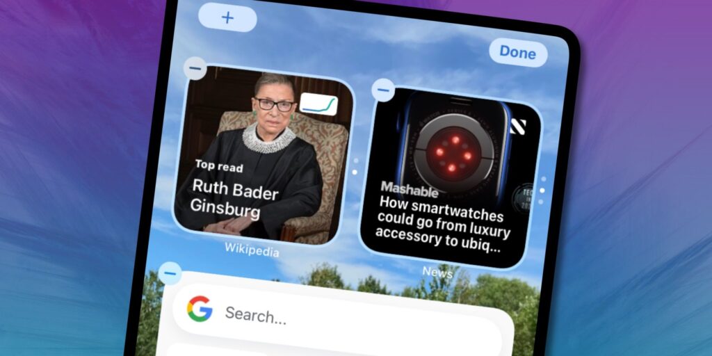 iPhone: Cómo apilar widgets de iOS para ahorrar espacio en la pantalla de inicio