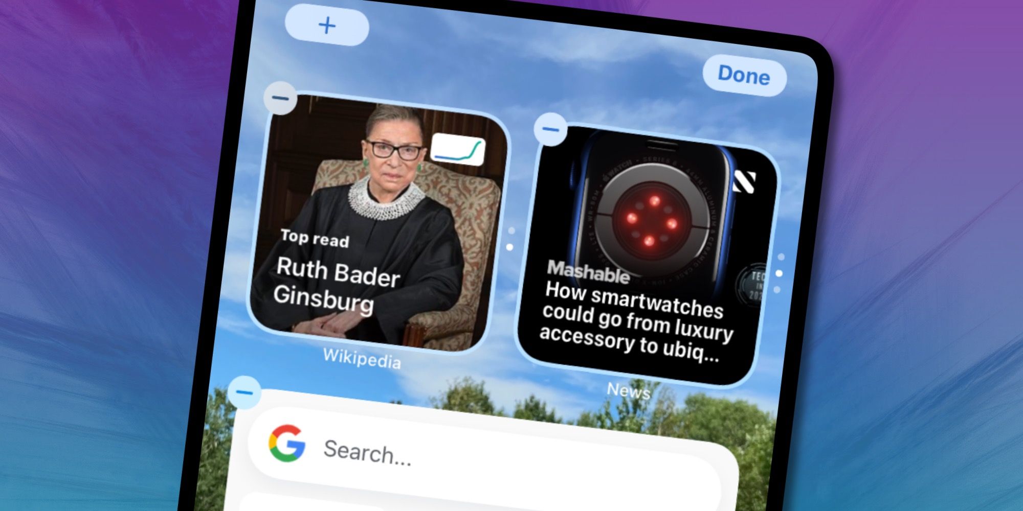iPhone: Cómo apilar widgets de iOS para ahorrar espacio en la pantalla de inicio