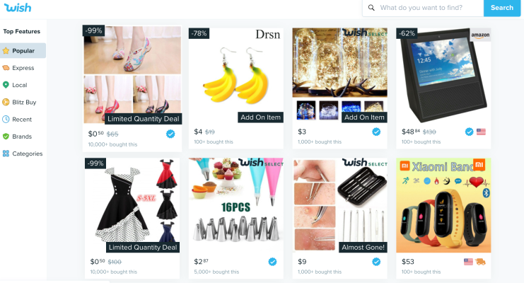 ¿Cómo será una OPI de Wish?  Deberíamos averiguarlo pronto