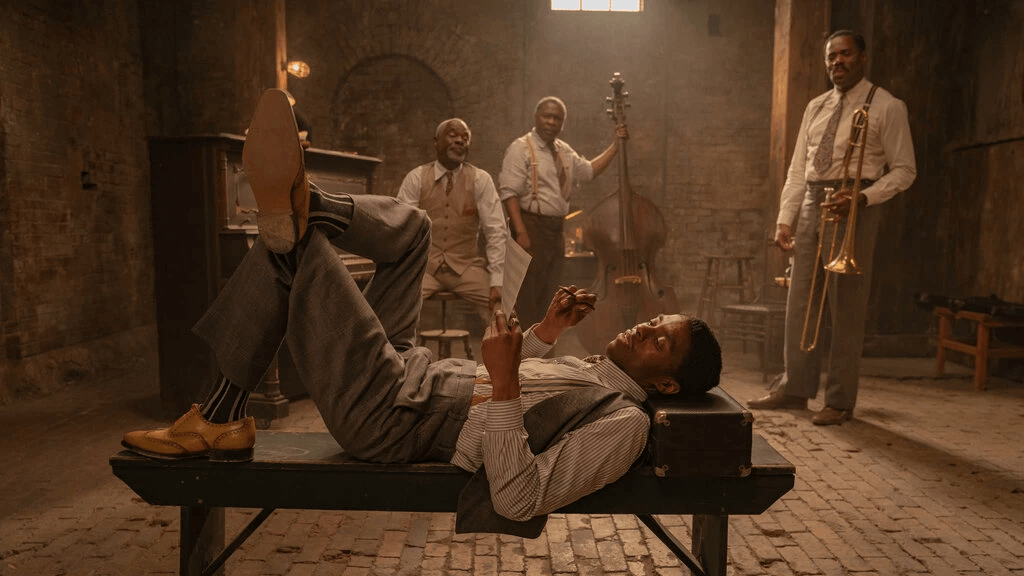 netflix drama histroico ma raineys fondo negro chadwick boseman