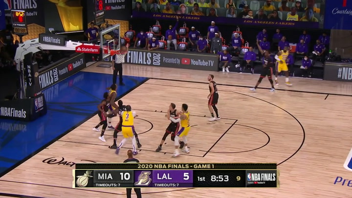 Las 5 mejores jugadas de la jornada de la NBA el 30 de septiembre de 2020