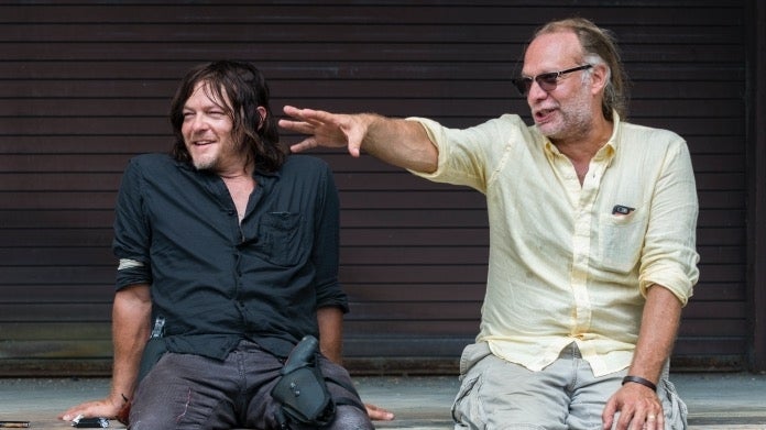 The Walking Dead Norman Reedus Greg Nicotero