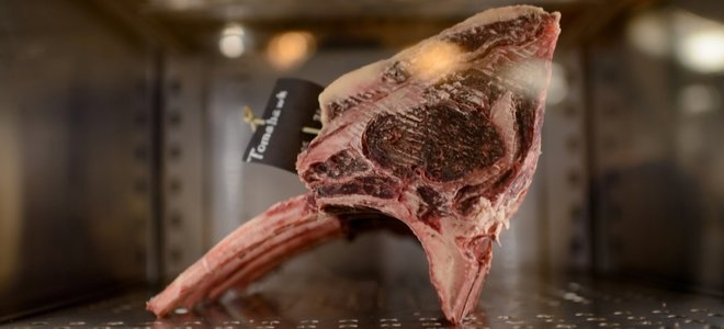 bistec añejo en seco