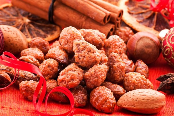 regalo de vacaciones nueces tostadas