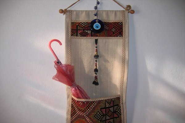 almacenamiento de paraguas colgante