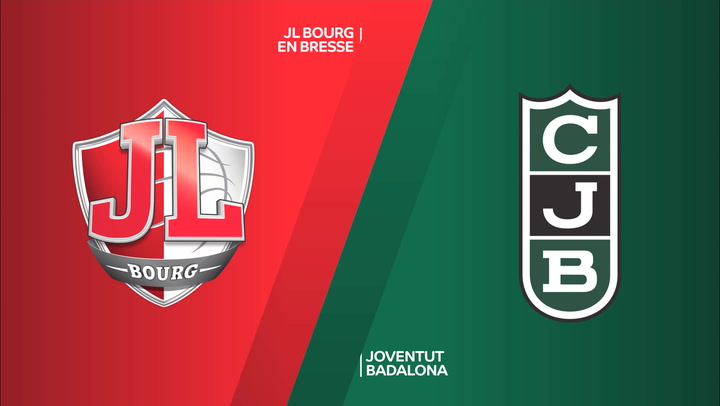 Resumen del Bourg en Bresse - Joventut Badalona de EuroCup