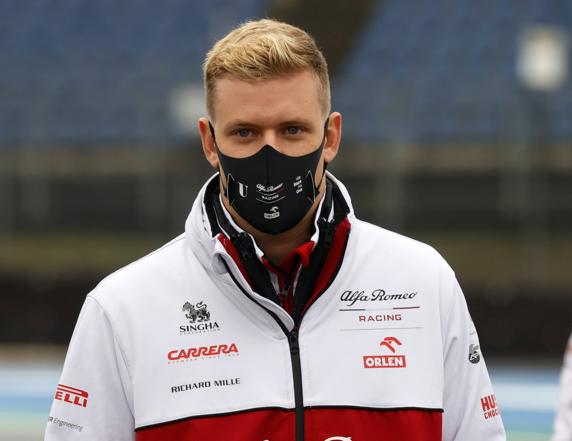 Mick Schumnacher, en Nürbuirgring antes de debutar en una FP1 de un GP de Fórmula 1