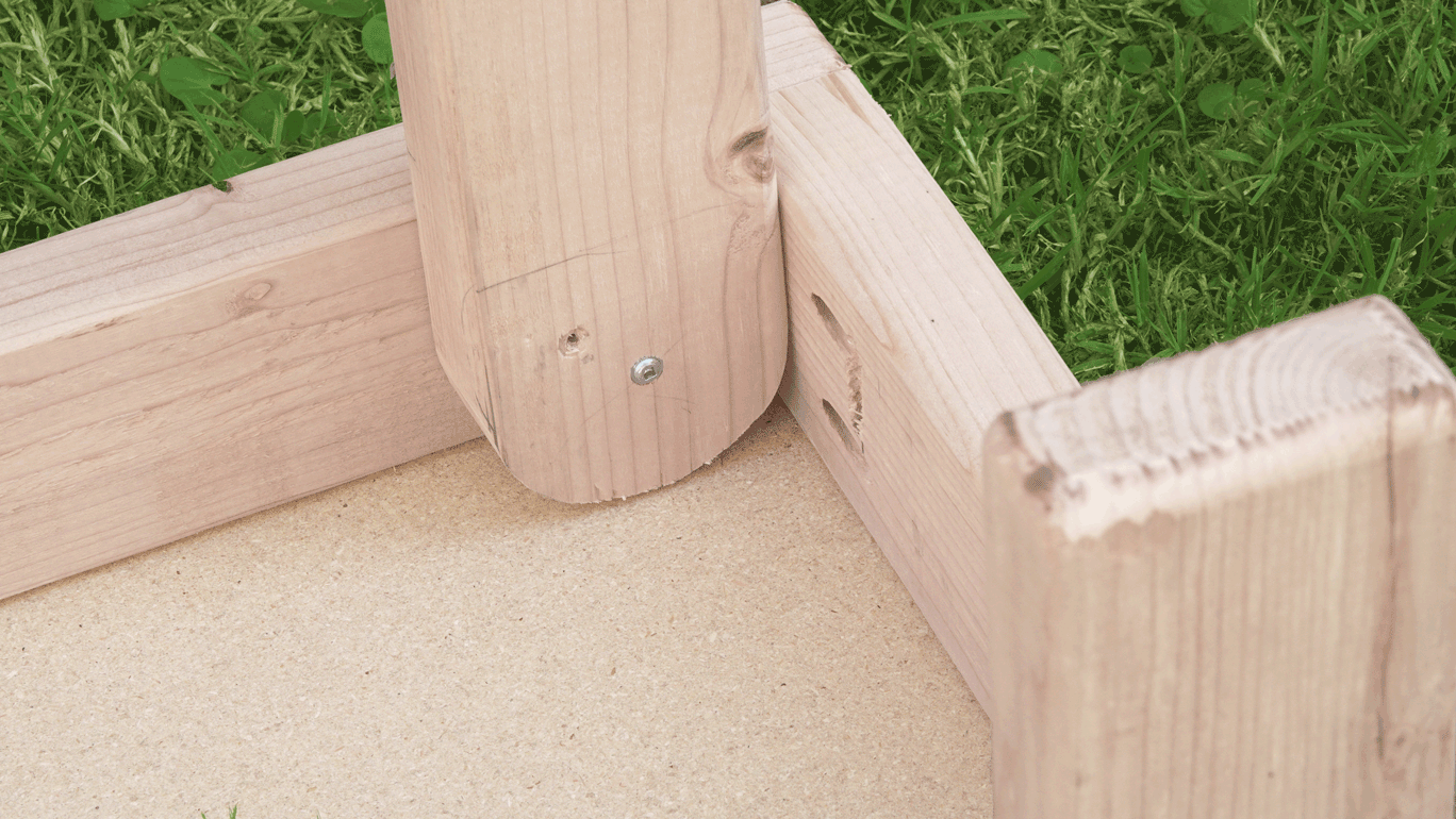 Pata de tabla de cornhole móvil