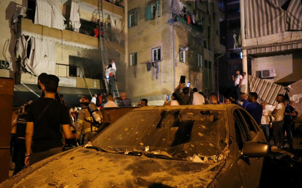 Explosión en Beirut de un tanque de combustible deja cuatro muertos