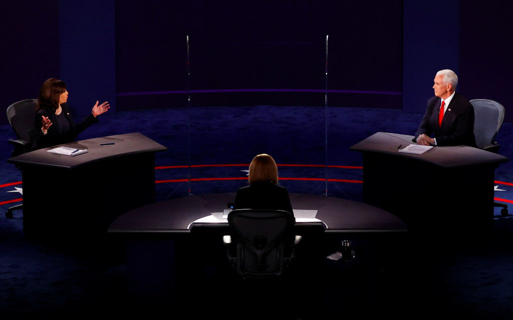 La disputa entre Kamala y Pence, ¿algo de luz al final del túnel?