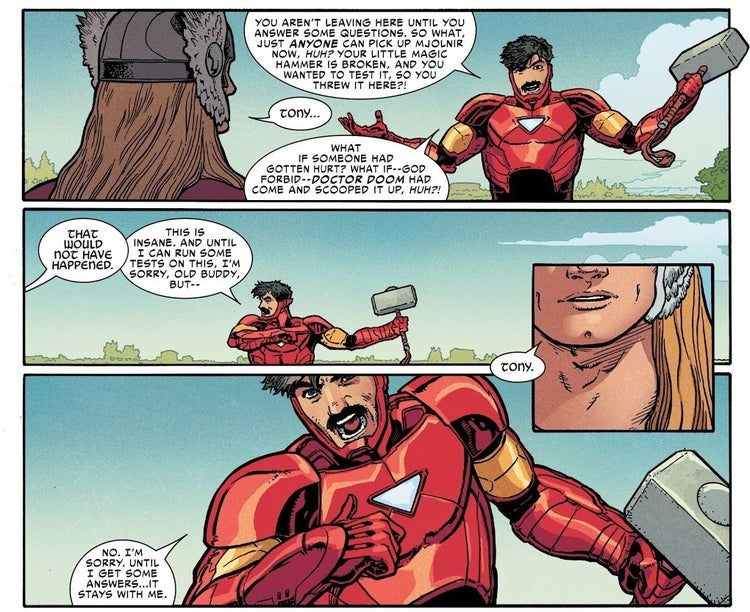 thor 8 hombre de hierro mjolnir 2