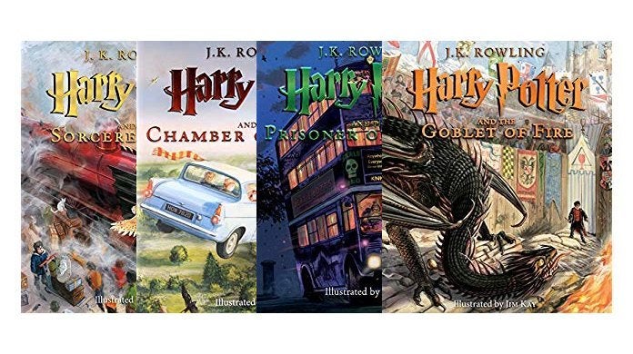 libros ilustrados de harry potter libros ilustrados de harry potter