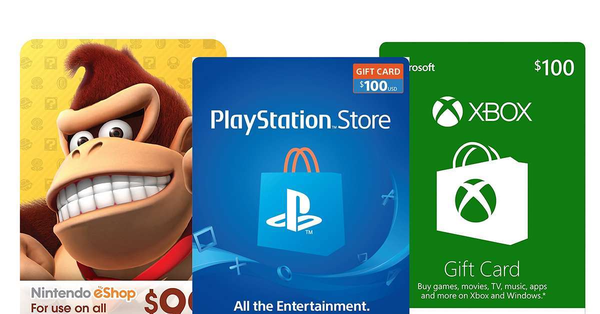 tarjetas de regalo para juegos