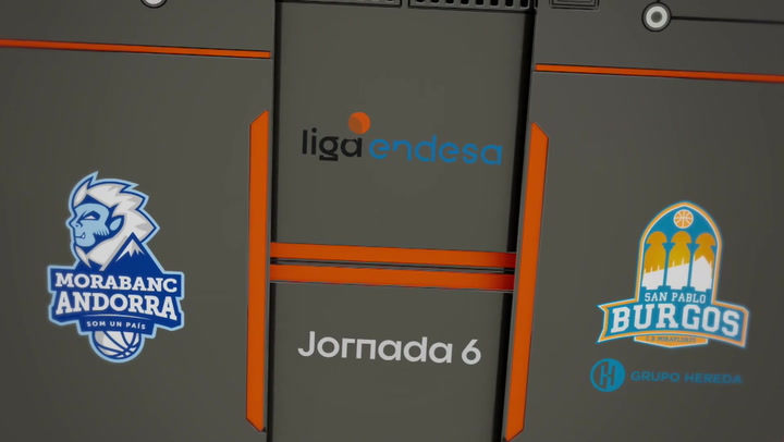 Resumen del MoraBanc Andorra - Hereda San Pablo Burgos (87-82) de la Liga Endesa Resumen del MoraBanc Andorra - Hereda San Pablo Burgos (87-82) de la Liga Endesa