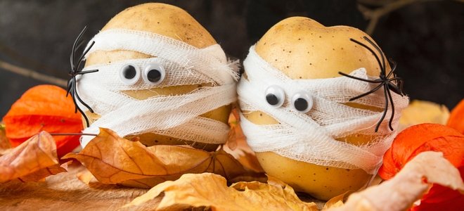 decoraciones de halloween de papa