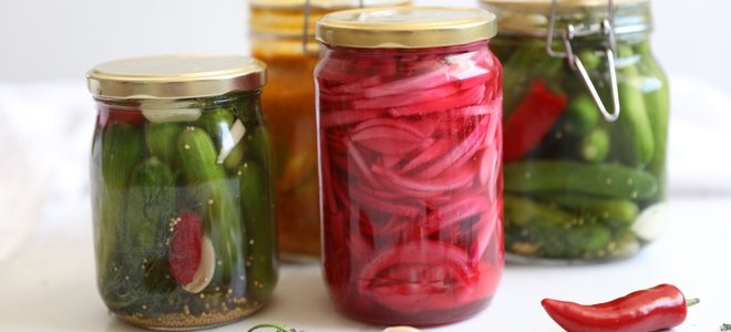 vegetales en escabeche