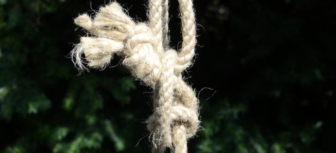 nudo de enganche de camionero