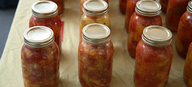 Conservas caseras – Frascos y tapas