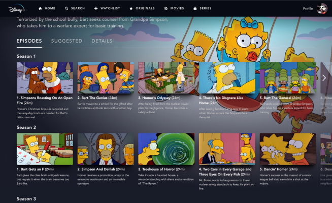Desmontaje de Disney + UX: gana, falla y arregla